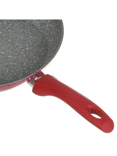 Сковорода алюминий, 28 см, антипригарное покрытие, Moulin villa, Raspberry, индукция, RSB-28-I