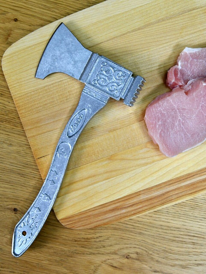 Молоток для мяса, алюминий, 23.5x10.5x2.6 см, навеска, Мультидом, Ретро, АN57-22