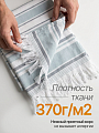 Полотенце банное 50х90 см, 100% хлопок, 370 г/м2, Зум, Silvano, синее, Узбекистан - фото 3
