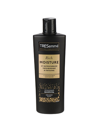 Шампунь TRESemme, Rich Moisture Увлажняющий, для сухих волос, 400 мл