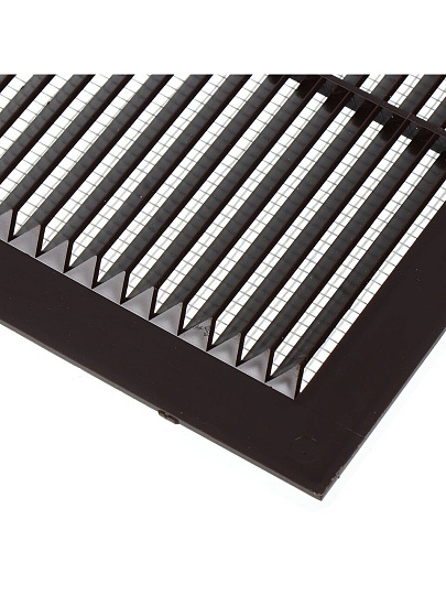 Решетка вентиляционная с сеткой, коричневая, Event, 1515С