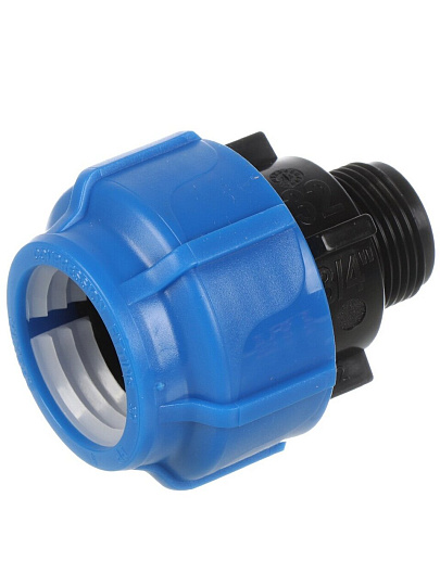 ПНД муфта d32х3/4&quot;, наружная резьба, Spektr
