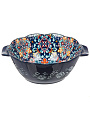 Салатник керамика, 1.2 л, 24х20 см, Самарканд, Y4-9757, синий - фото 2