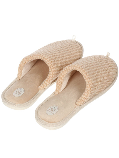 Тапки для женщин, полиэстер, в ассортименте, р. 41, закрытые, Lucky Land, 5094W-PVC-C