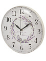 Часы настенные, кварцевые, 25 см, основание белое, круглые, Рубин, Прованс, 2526-100 - фото 3