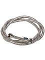Подводка для воды 1/2&amp;quot;х2 м, г-г, сталь, полимер, Stemix