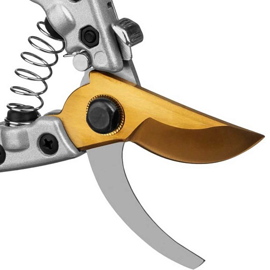 Секатор 205 мм, диаметр реза 20 мм, лезвие плоскостное, Grinda, G-13, рукоятка алюминий, 423113