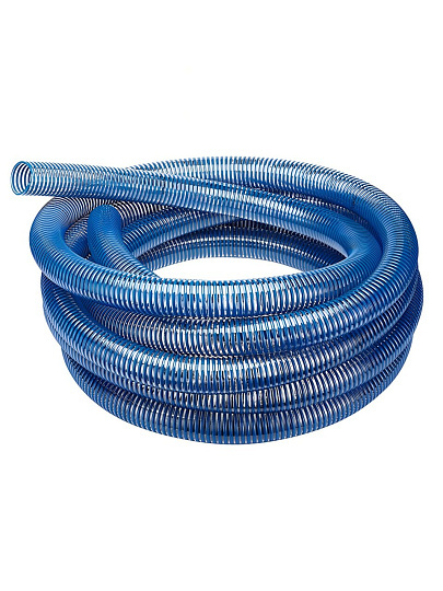 Шланг напорно-всасывающий, ПВХ, диаметр 50 мм, 15 бар, морозостойкий, синий, Tuboflex, Норма, 30 м