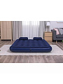 Матрас надувной Bestway, 203х152х22 см, 67374/005653BW, насос внешний, ручной, флокированный, с подушками, 300 кг - фото 10