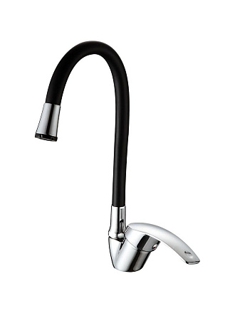 Смеситель для кухни, Frud, гибкий излив, с картриджем, R40055-2