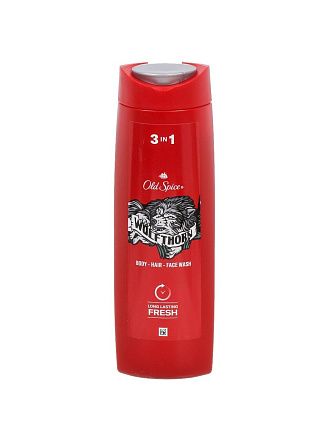 Гель для душа и шампунь Old Spice, Wolfthorn, для мужчин, 400 мл