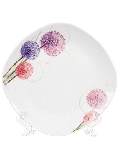 Сервиз столовый фарфор, 19 предметов, на 6 персон, Аллиум, 19к-19229, квадрат