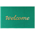 Коврик грязезащитный, 50х80 см, прямоугольный, резина, лапша, зеленый, рисунок в ассортименте, Welcome, ComeForte