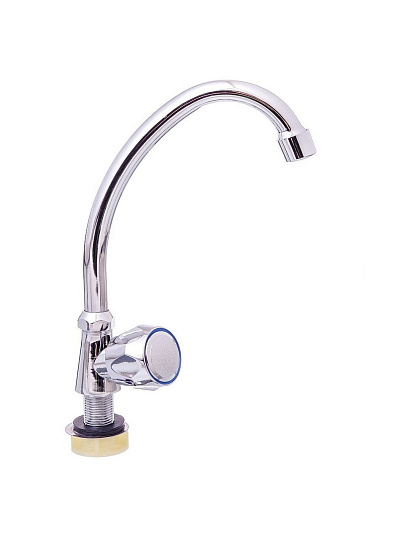 Смеситель для кухни, Frud, с кран-буксой, для одного типа воды, хром, R81689
