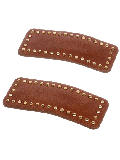 Набор зажимов для волос 7 см, 2 шт, металл, полимер, Y4-11629