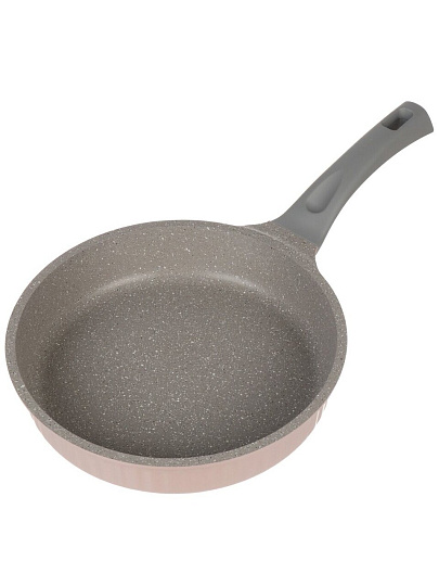 Сковорода литой алюминий, 26 см, антипригарное покрытие, Kukmara, Stella, капучино, сск260а