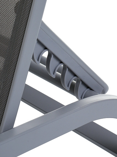 Шезлонг металл + теслин, 60.6х70.4х35 см, 100 кг, C010258