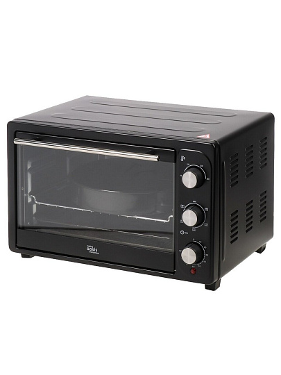 Духовка электрическая, Oasis, everywhere, 38 л, 1500 Вт, с термостатом, черная, M-S38CB