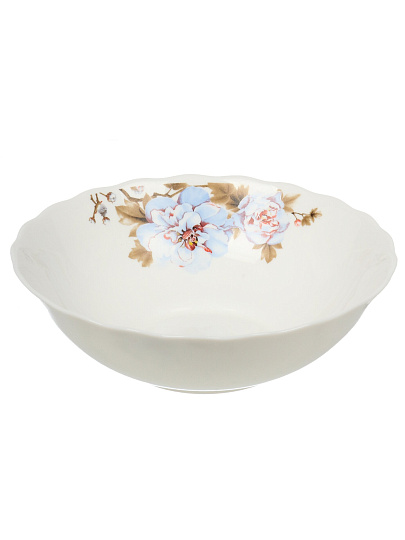 Салатник стеклокерамика, круглый, 18х5 см, 0.6 л, Орлеан, Daniks, BY13LHW70