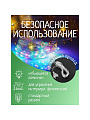 Гирлянда 105 ламп, 1.5 м, 1 режим, Роса105 конский хвост, TDM Electric, свет мультиколор, прозрачная, в помещении, сетевая, светодиодная, 250 В, 7х15LED, SQ0361-0061 - фото 2