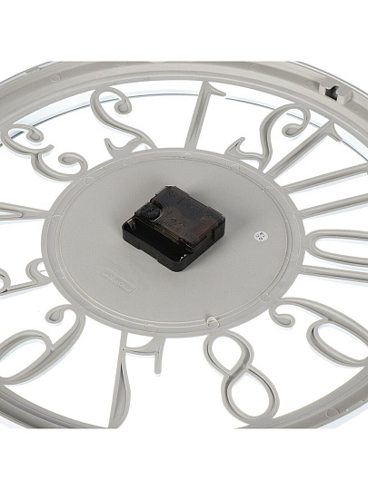 Часы настенные, кварцевые, 40 см, круглые, пластик, Y6-10674