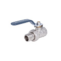 Кран для воды, 3/4&amp;quot;, г-ш, латунь, ручка, с американкой, AquaLink