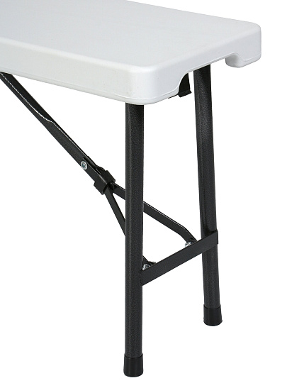 Скамейка садовая металл, 180х25х43 см, белая, Green Days, YTHD211