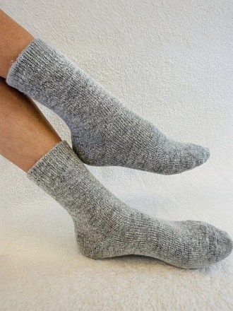 Носки для женщин, тонкая овечья шерсть, Truly wooly, в ассортименте, р. 23-25