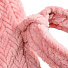 Халат унисекс, махровый, 100% полиэстер, розовый, универсальный, 115х130х55 см, AI-0404024 - фото 4