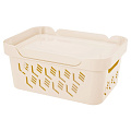 Ящик хозяйственный, 4.6 л, 27х19х12 см, с крышкой, бежевый, Бытпласт, Deluxe, 433205507 - фото 3