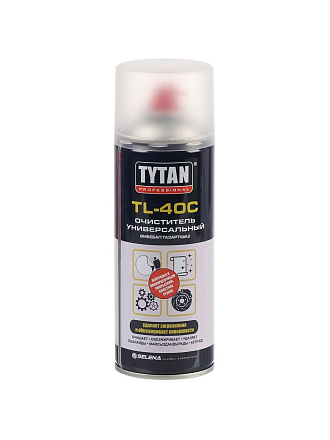 Очиститель универсальный, Professional TL-40C, 0.4 л, Tytan, 16891