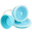 Контейнер пищевой пластик, 0.8 л, голубой, круглый, складной, Y4-6485 - фото 8