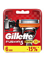 Сменные кассеты для бритв Gillette, Fusion Power, для мужчин, 6 шт - фото 10