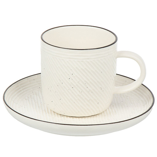 Чайная пара керамика, 2 предмета, на 1 персону, 225 мл, Billibarri, Riverstream, 500-303