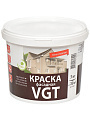Краска водно-дисперсионная, VGT, акриловая, фасадная, матовая, белоснежная, 7 кг - фото 2