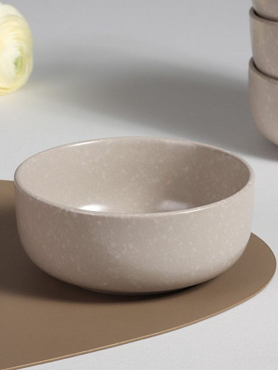 Сервиз столовый керамика, 16 предметов, на 4 персоны, Millimi, 824-179, бежевый