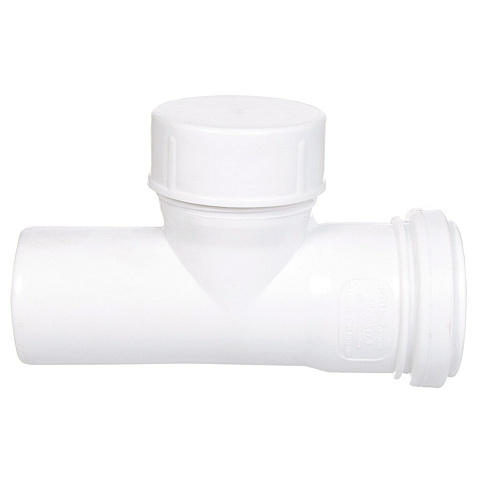 Ревизия канализационная 110 мм, РосТурПласт, белая, 36637