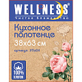 Полотенце кухонное 38х63 см, 250 г/м2, 100% хлопок, Wellness, Этьен, Китай - фото 2