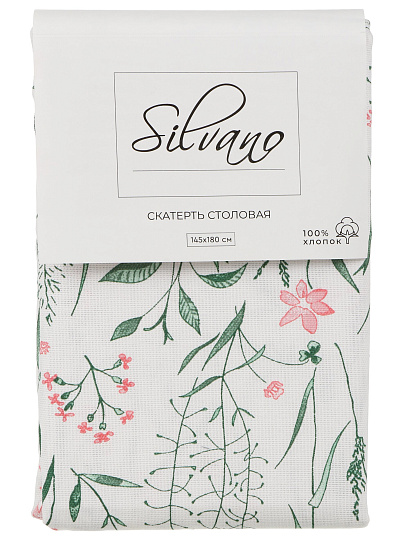 Скатерть 145х180 см, 100% хлопок, Silvano, Весна