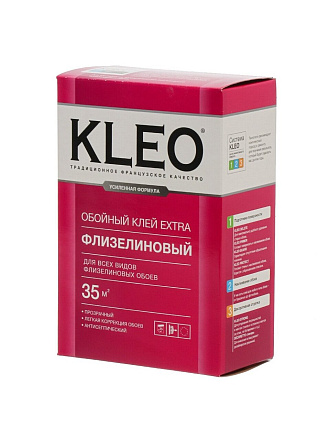 Клей для флизелиновых обоев, Kleo, Extra, 35 кв.м., 240 г, 030 EXTRA 35