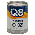 Грунтовка алкидная, Formula Q8, ГФ-021, для внутренних и наружных работ, красно-коричневая, 0.8 кг