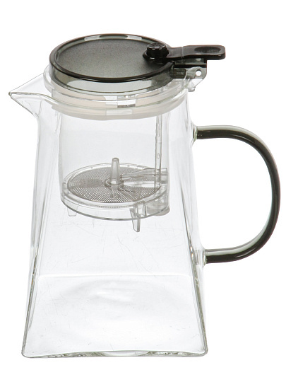 Чайник заварочный стекло, 0.95 л, с ситечком, B050094