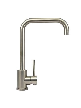 Смеситель для кухни, Juguni, с картриджем, нержавеющая сталь, 0402.168