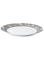 Тарелка обеденная, фарфор, 25 см, круглая, Frozen Pattern, Fioretta, TDP590 - фото 2