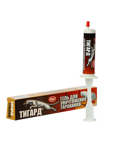 Инсектицид от тараканов, гель, 30 г, Тигард