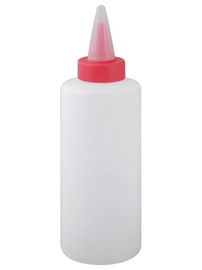 Декоратор-бутыль для крема, полипропилен, 22.5x7x7 см, 550 л, в ассортименте, Мультидом, AN80-238