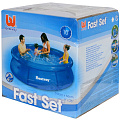 Спорт бассейн Fast Set быстроустанавливаемый 244*66см 2300л с надувн.бортом 57265BW - фото 3