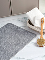 Коврик для ванной, 0.5х0.8 м, серый Y4-9930 - фото 2