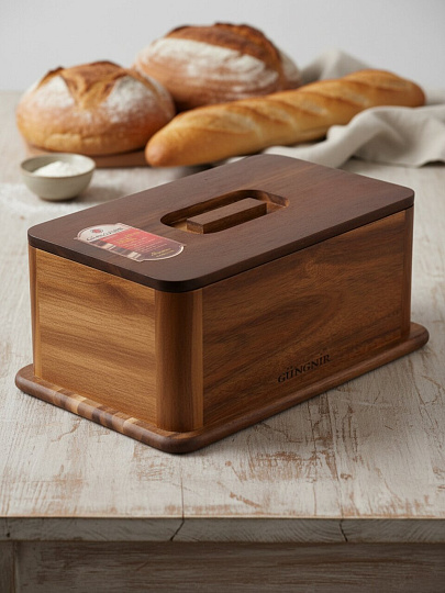 Хлебница акация, 30х20х13 см, Катунь, GR-BB-02
