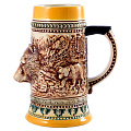 Кружка пивная керамика, 750 мл, Охота, 114489
